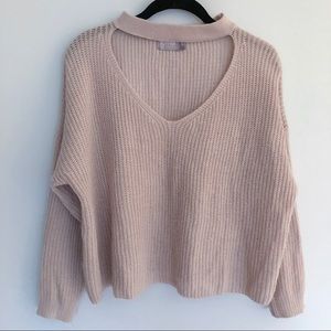 Choker Neck Sweater